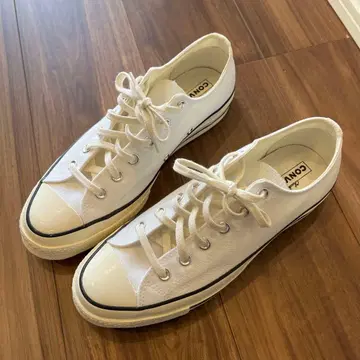 CONVERSE ALL STAR 화이트 스니커즈 8 척테일러