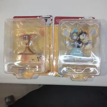 톰과 제리 FUNNY ART 붙어있는 톰과 부치 공에 끼인 제리