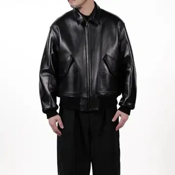 A.PRESSE 레더 CWU-45 플라이트 재킷 3