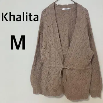 시마무라 Khalita 가디건 [ M ] 겉옷 코튼 혼방 심플