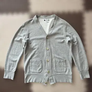 루프 휠러 EXTRA LIGHT 그레이 M 가디건