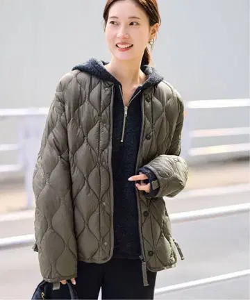 TAION MILITARY M65LINER WZIP 다운 자켓