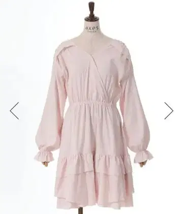 axes femme 이레헴 프릴 튜닉 핑크