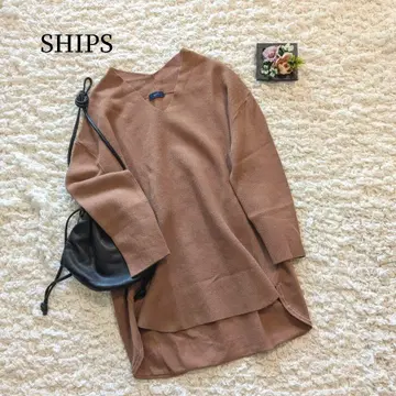 새상품급 [ SHIPS ] 쉽스 카라바리 V넥 롱 슬리브 니트