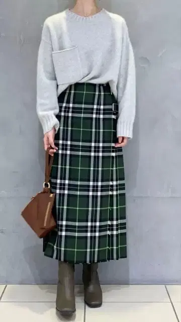 스픽&스팬 별주 오닐 오브 더블린 퀼트 랩스커트