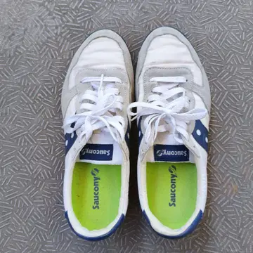 Saucony 스니커즈 화이트/그레이/네이비