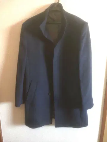 [ 새상품급 ] 꼼사맨 COMME CA MEN 네이비 체스터 코트 S