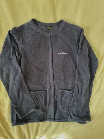 mont-bell 네이비 컬러 긴팔 가디건