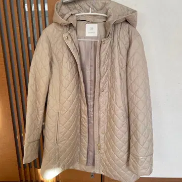 아마카 새상품급 퀼트 코트 산요 38