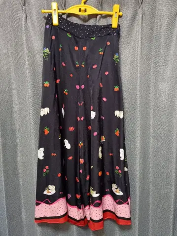 프랑슈리페 장난 고양이 와이드 팬츠