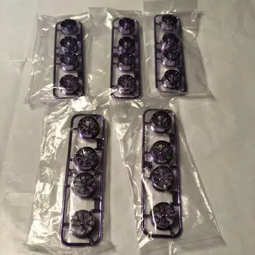 [ 미니 사륜구동 ] Y 스포크 휠 ( 퍼플 도금 ) x 5세트