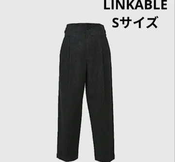 링커블 LINKABLE 하이웨스트 테이퍼드 데님 S 사이즈