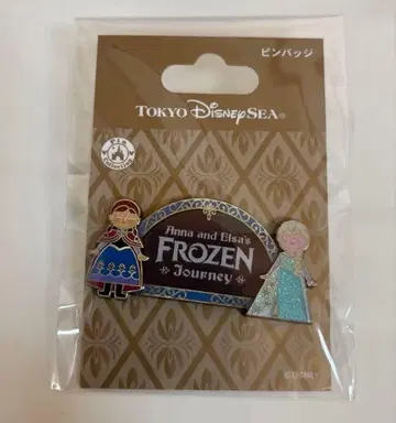 안나와 엘사 프로즌 저니 핀 배지
