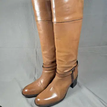 SARTORE 사토레 롱 부츠 EU37 가죽 벨트