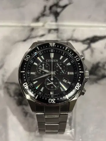 CITIZEN Eco-Drive 솔라 아날로그 크로노그래프