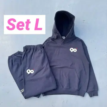 9090 90 로고 오리지널 후디 셋업 L