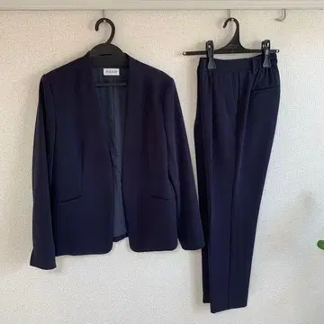 플라스테 수트 상하의 세트 네이비 컬러 L 사이즈