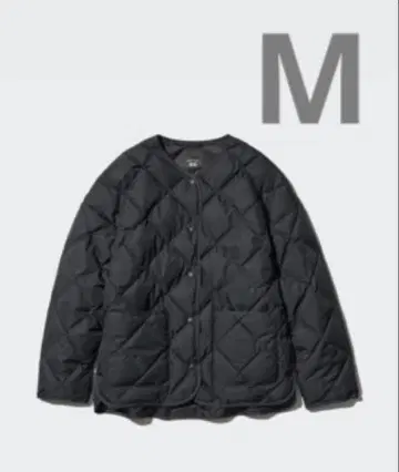 유니클로 퍼프 테크 릴랙스 자켓