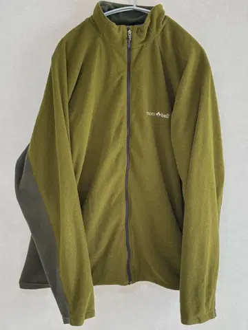 mont-bell 플리스 자켓 올리브 그린