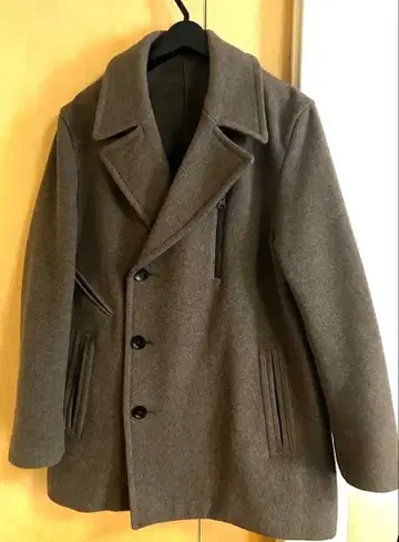 아바하우스 WATER PROOF 소프트 멜톤 P 코트 L 그레이지