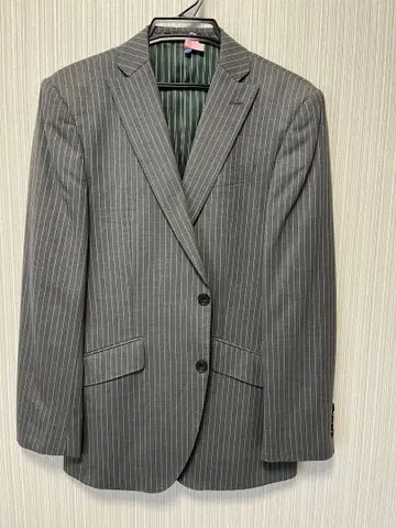 ASM 아틀리에 서브멘 수트 그레이 스트라이프