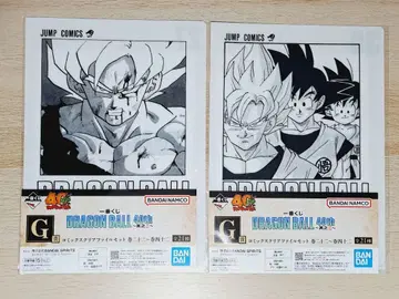 제일복권 드래곤볼 40th ~그 두 번째~ G상 코믹 클리어 파일 2종