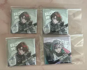 니지산지 ROF-MAO 카가미 하야토 후와 미나토 스퀘어 캔뱃지