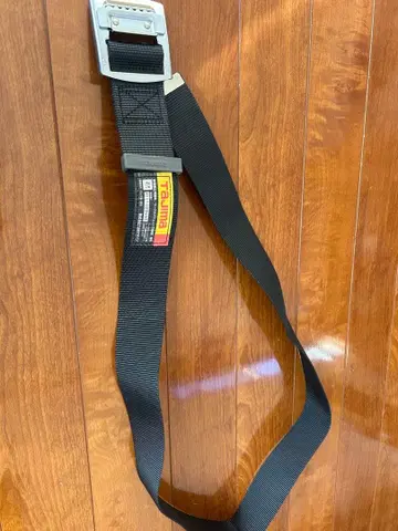 trauma 블랙 나일론 벨트