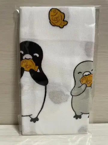 Suica 펭귄 거즈 수건 붕어빵 면 100% 도미