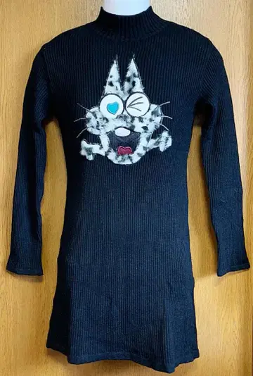 ficce Donna 냐로메 니트 원피스 (롱 스웨터) 블랙