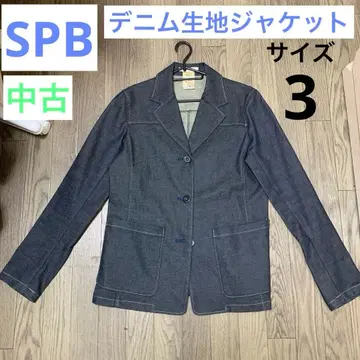 [중고] 여성용 데님 자켓 SPB 사이즈 3 새상품급