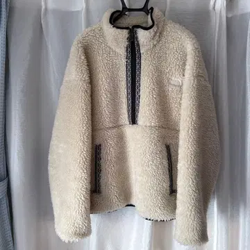 THE NORTH FACE 플리스 자켓 L 아이보리