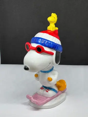 스누피 JOE COOL 스키 FLAMBRO 입상 빈티지