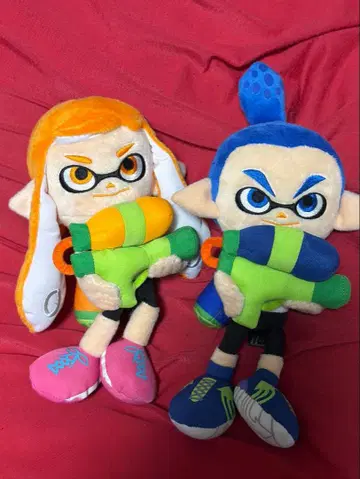스플래툰 봉제 인형 (보이, 걸)