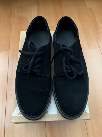 [새상품급] ZARA 자라 스웨이드 신발 블랙 27cm