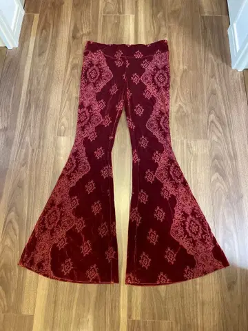 플레어 팬츠 빈티지 구제 의류