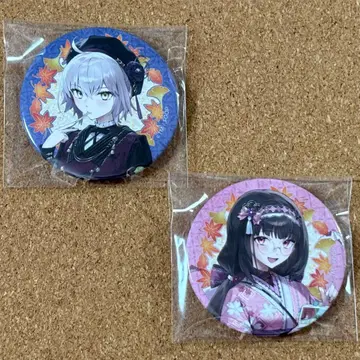 FGO 교마후 잔느 얼터 교부 히메 캔뱃지 2개 세트