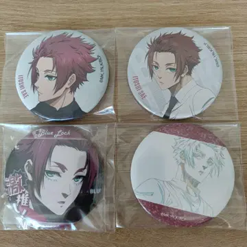 블루 록 이토시 사에 캔뱃지 4개 세트