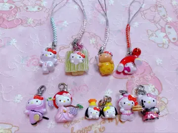 산리오 헬로키티 지역 한정 키티 끈 매듭 묶음 판매