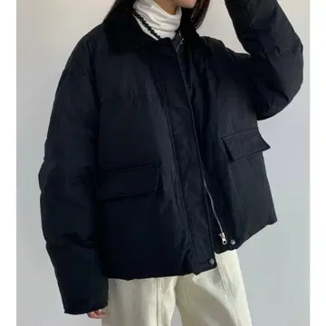 Didot.showroom 워크 자켓 다운 블랙 2025FW