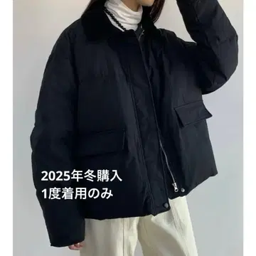 Didot.showroom 워크 자켓 다운 블랙 2025FW