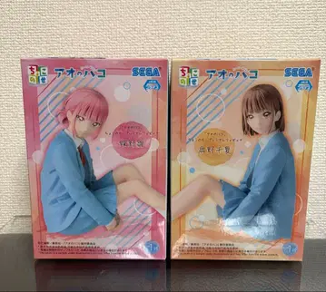 푸른상자 피규어 2개 세트 쪼꼬노세