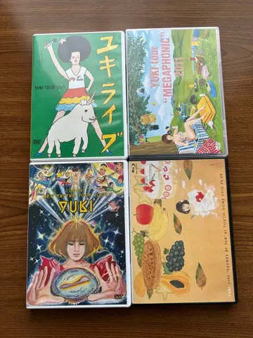 YUKI 라이브 DVD Blu-ray 블루레이 세트