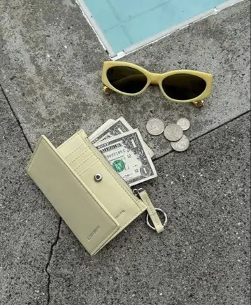 앨리슨 브라운 월렛 미니 지갑 [ Butter ]