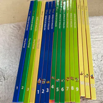 디즈니 월드 오브 잉글리시 전 12권 + 4권 세트