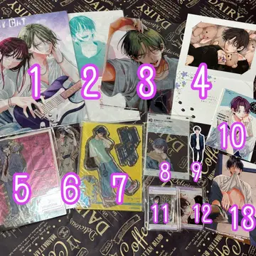 봄의 폭풍과 몬스터 아크릴 스탠드 아크릴 카드 멜론북스