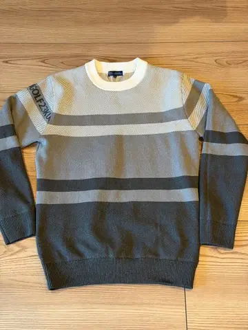 [새상품급] 23구 골프 안감 부착 스웨터 사이즈 M