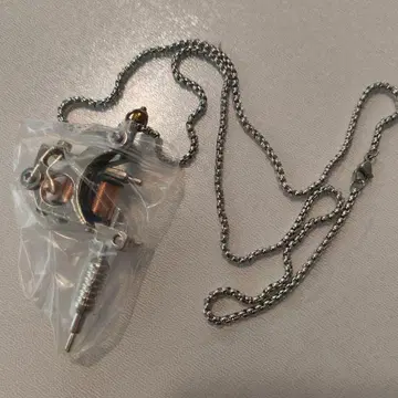 새상품 미사용 타투 머신 목걸이