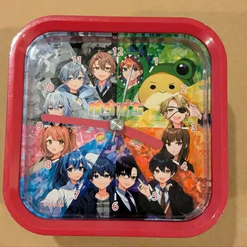 컬러풀 피치 보이스 알람 시계 워치 전원 집합 루나