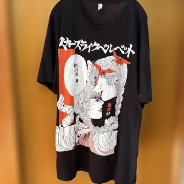 sukekiyo / 하라다 치아키 / 콜라보 셔츠 / 스카즈 라이크 벨벳